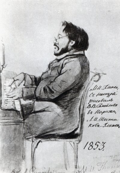 Mikhail Glinka, 1853 da Russian School